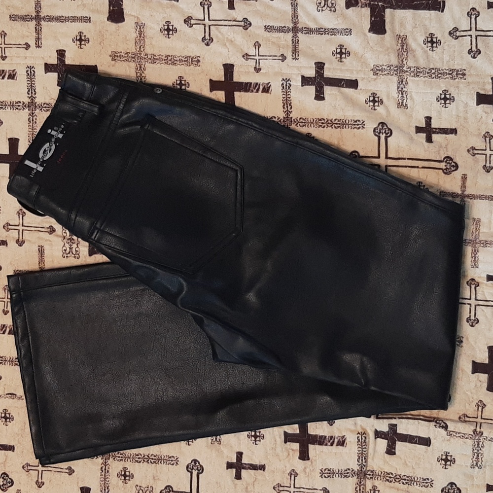 Faux Leather Pants